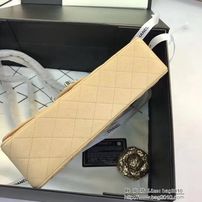 香奈兒CHANEL 升級版A1112全新經典小羊皮金銀鏈條單肩斜挎包 DSC1744